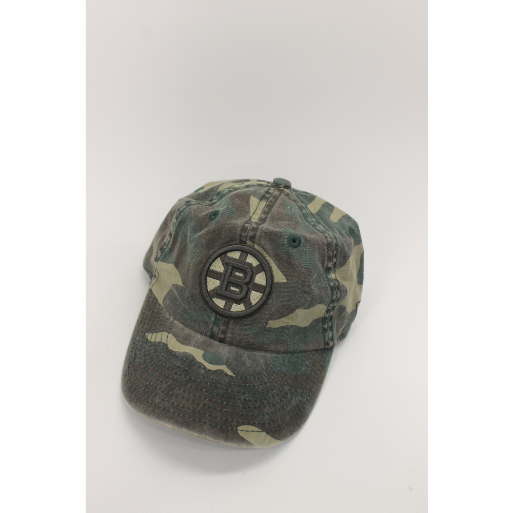 Boston Bruins Woodland camouflage new era youth baseball cap